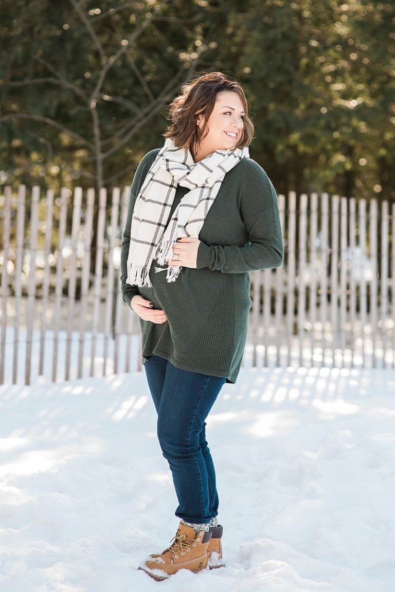 Lifestyle Maternity Session Door County WI