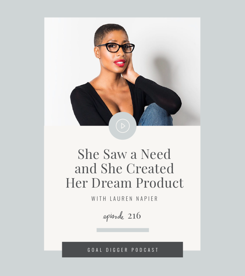 If you're launching your first product, this episode with guest Lauren Napier is for you. She transitioned from a service-based business to launching a product and walks you through exactly what you need to know.