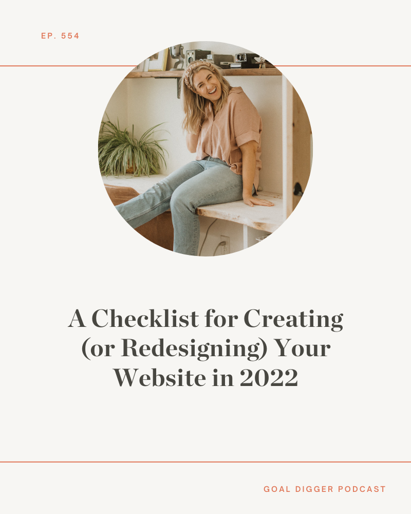 A Checklist for Creating (or Redesigning) Your Website in 2022 - Jenna ...