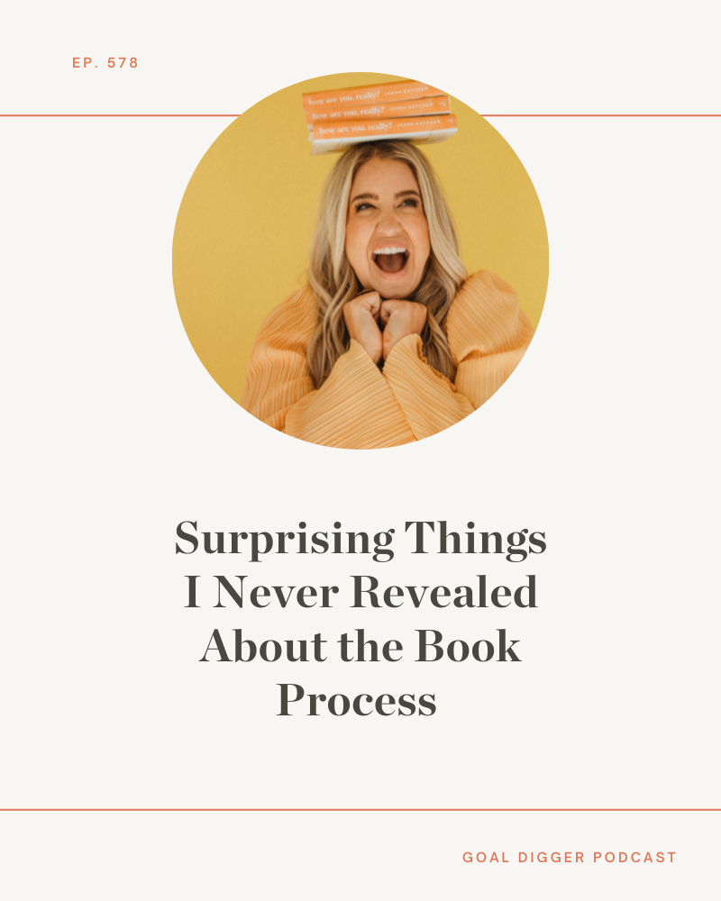 Surprising Things I Never Revealed About the Book Process - Jenna