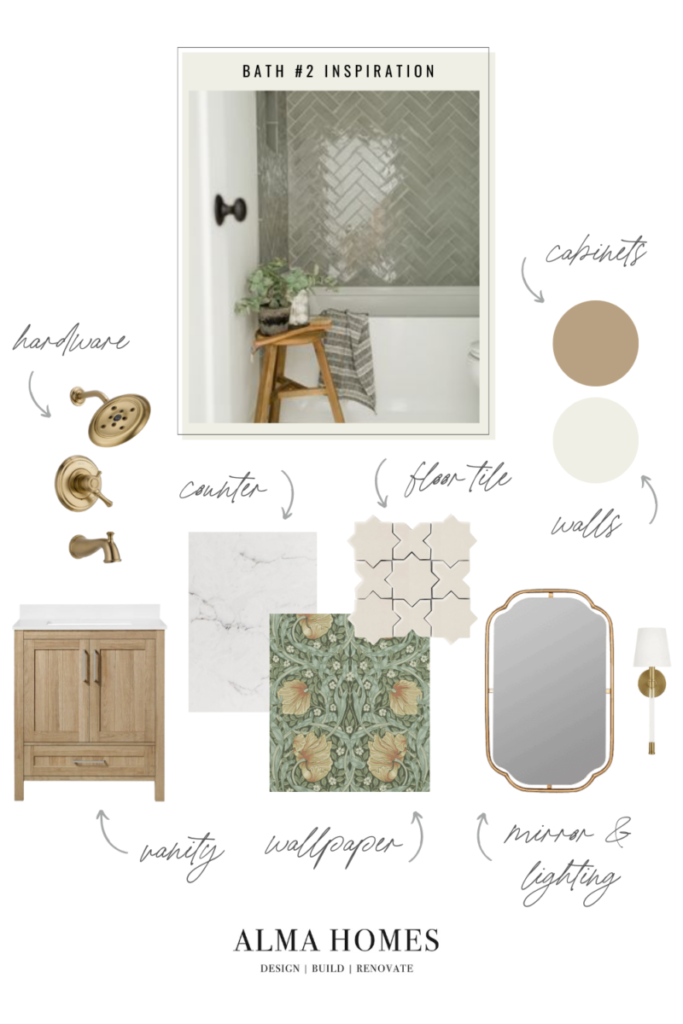 Behind the Build: Our Girl's Jack and Jill Bathroom - Jenna Kutcher